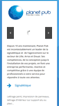 Mobile Screenshot of planetpub.fr